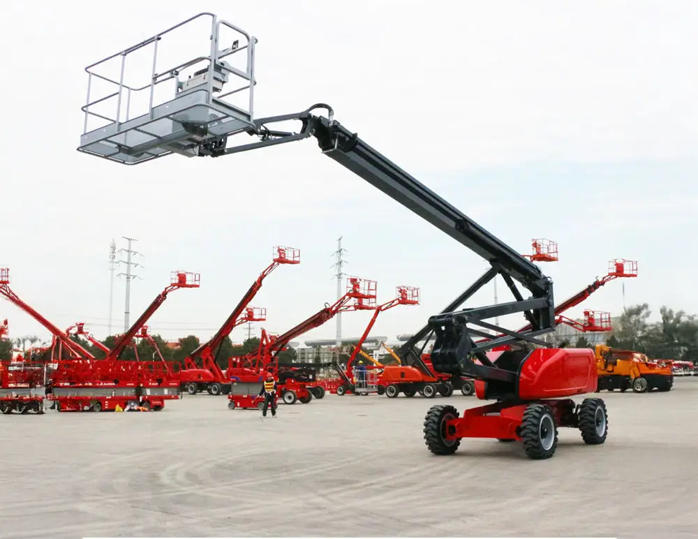 Tracked Cherry Picker Boom Lift-3