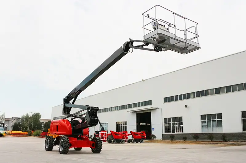 Tracked Cherry Picker Boom Lift-3